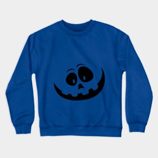 Halloween Spooky Face Crewneck Sweatshirt